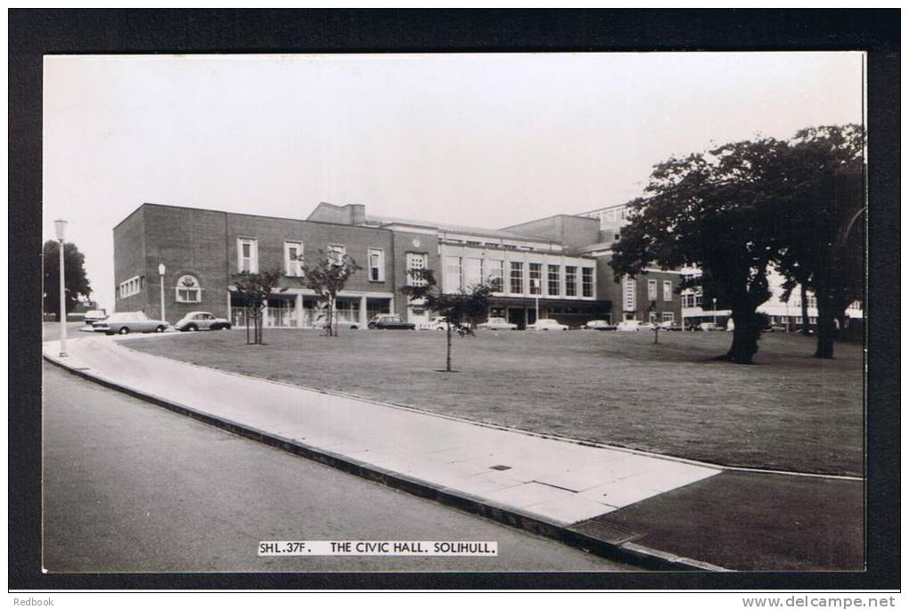 RB 883 - Real Photo Postcard - Old Civic Hall Solihull Warwickshire - Altri & Non Classificati