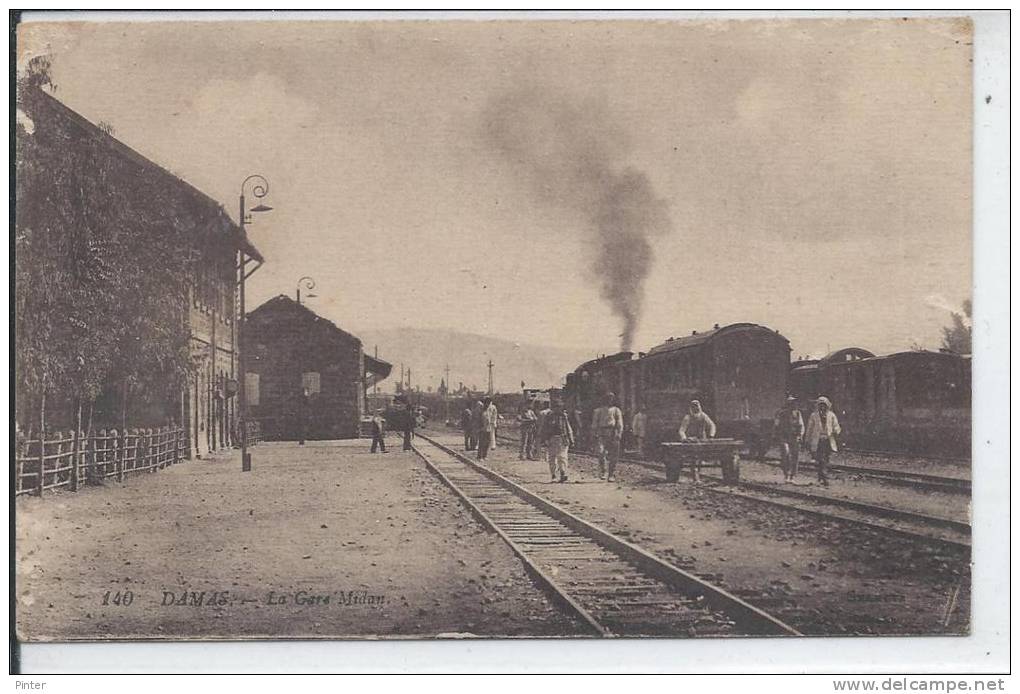 SYRIE - DAMAS - La Gare Midan - Train - Syrie