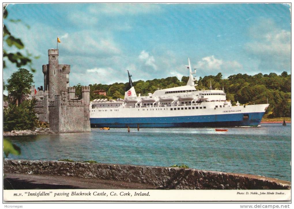 "Innisfallen" Passing Blackrock Castle, Co.Cork, Ireland - Otros & Sin Clasificación