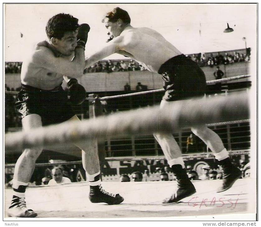 RAY GRASSI - CHAMPION DE FRANCE DE BOXE - - Boxe