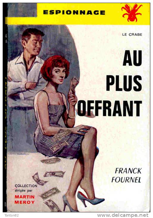 Collection  Le Crabe N° 10 - Au Plus Offrant - Franck Fournel - Andere & Zonder Classificatie