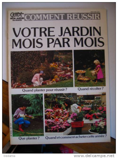 Guide Mon Jardin Ma Maison Jardin Mois Par Mois 1984 - Jardinage