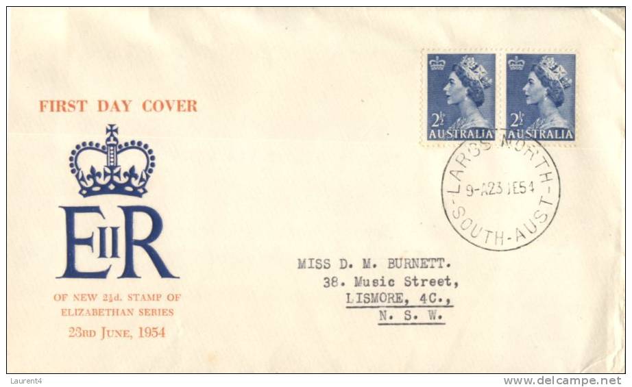 (101) FDC Cover - Queen´s Head 2 1/2 D - Gebraucht