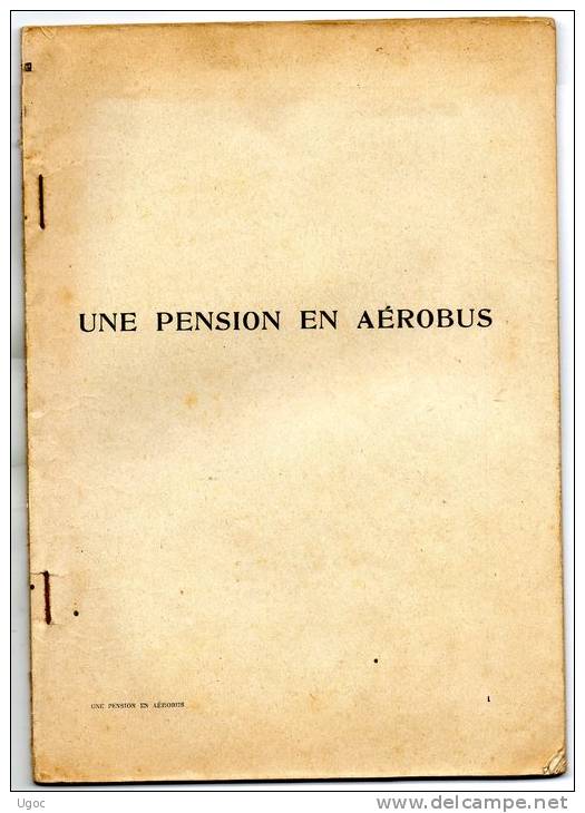 - Livre De 95 Pages, UNE PENSION EN AEROBUS - Illustrations D´EUGENE LE MOÜEL - 910 - Bibliotheque De La Jeunesse