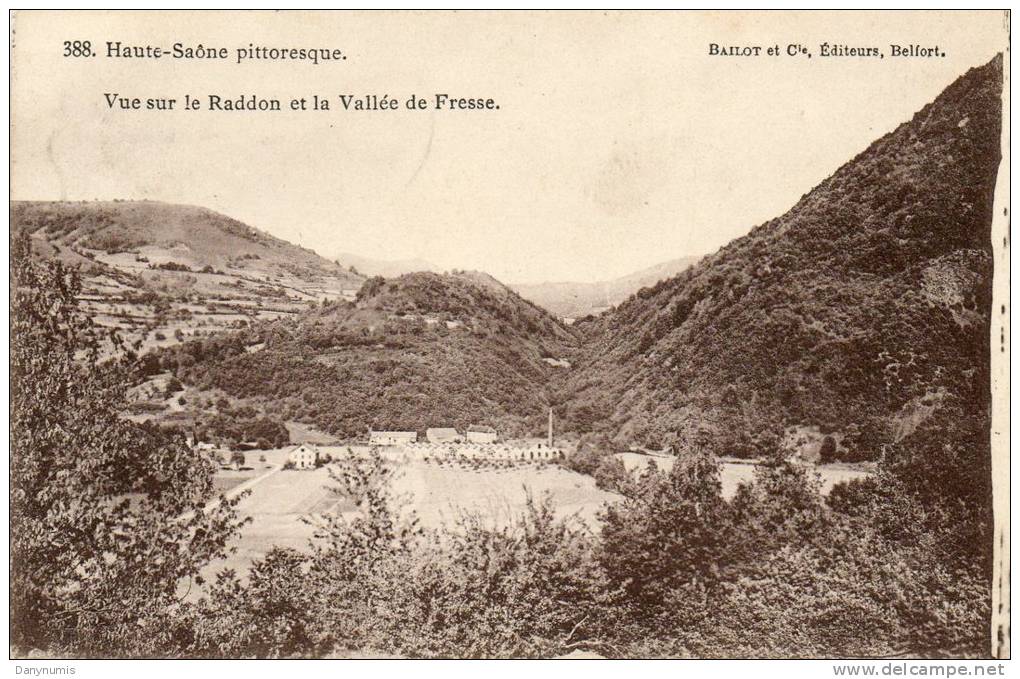 70   Vue Sur Le RADDON  Et Vallée De FRESSE - Altri & Non Classificati