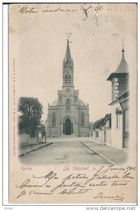 LE VESINET - Eglise - Le Vésinet