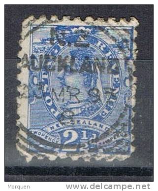 Lote 6 Sellos NEW ZEALAND, Yvert Num 48, 60, 61, 63, 67, 68 º - Used Stamps