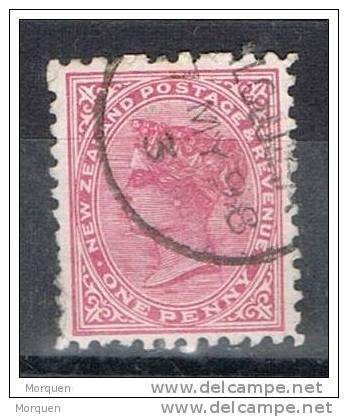 Lote 6 Sellos NEW ZEALAND, Yvert Num 48, 60, 61, 63, 67, 68 º - Used Stamps