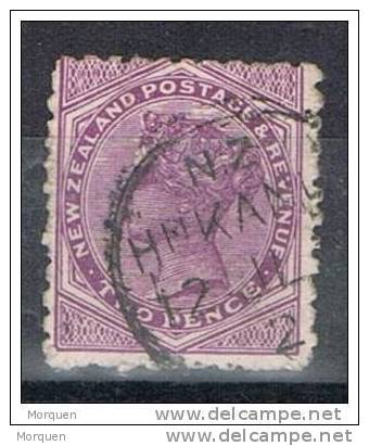 Lote 6 Sellos NEW ZEALAND, Yvert Num 48, 60, 61, 63, 67, 68 º - Used Stamps