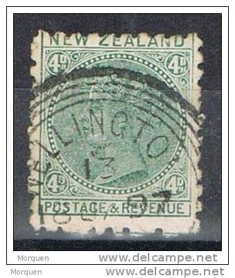 Lote 6 Sellos NEW ZEALAND, Yvert Num 48, 60, 61, 63, 67, 68 º - Used Stamps