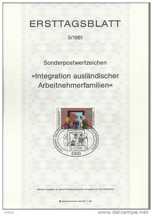 ALEMANIA MAT PRIMER DIA EMIGRACION INTEGRACION DE FAMILIAS EXTRANJERAS G - Refugiados