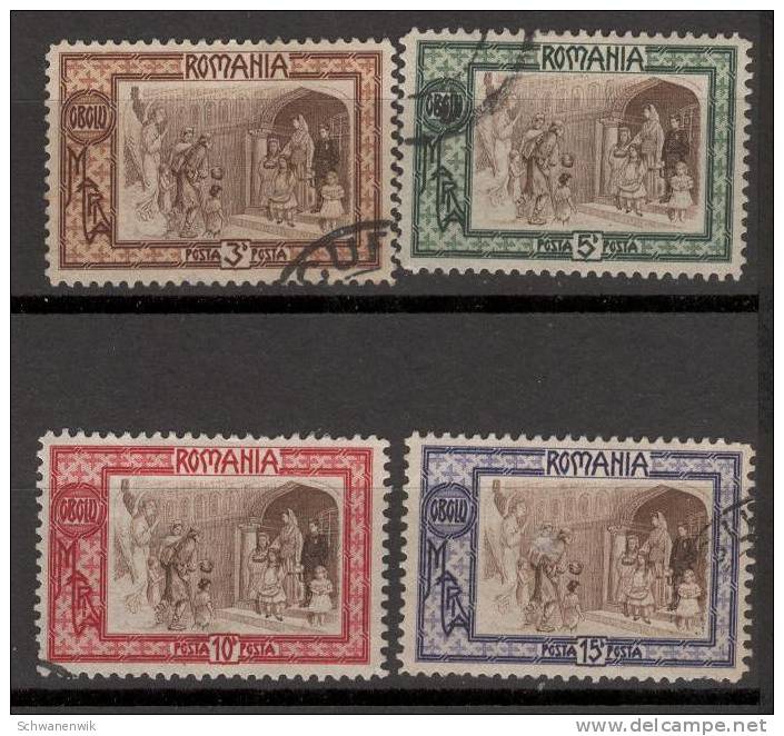 RUMÄNIEN, , MiNr 208 -211 ,  Gestempelt - Used Stamps