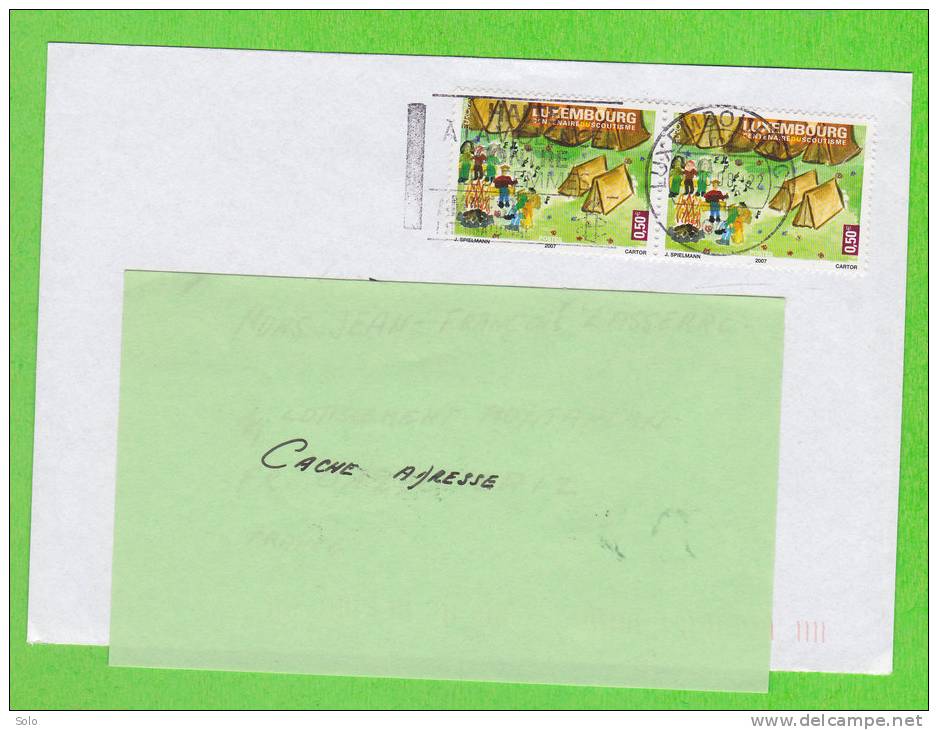 Sur Env. - LUXEMBOURG - 2 Timbres - Andere & Zonder Classificatie