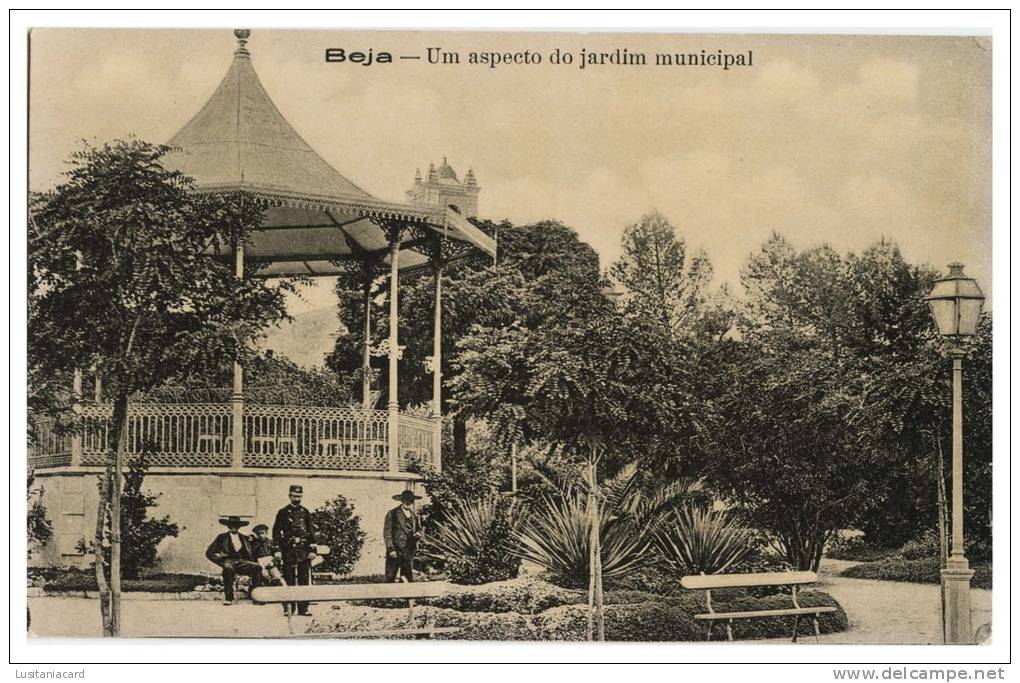 BEJA- Um Aspecto Do Jardim Municipal Carte Postale - Beja