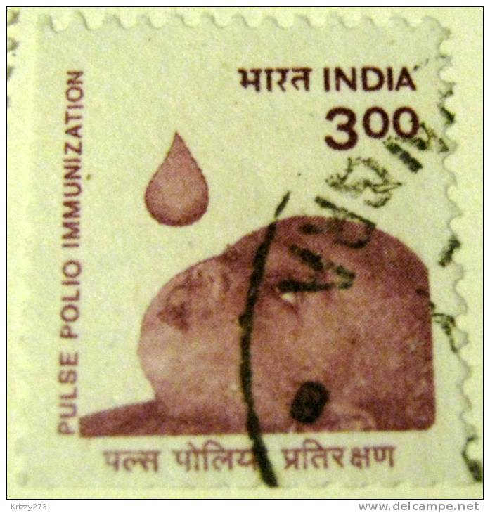 India 1998 Pulse Polio Immunization 3.00 - Used - Oblitérés