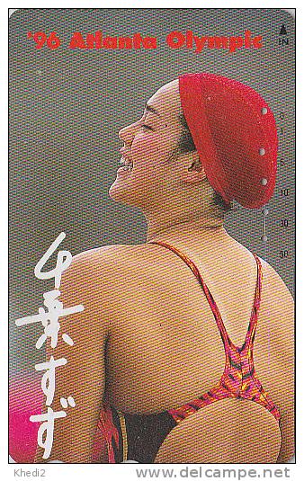 TC JAPON / 410-18741 - Sport - NATATION FEMME / ATLANTA USA Jeux Olympiques Olympic Games - SWIMMING JAPAN Free Pc 21 - Juegos Olímpicos