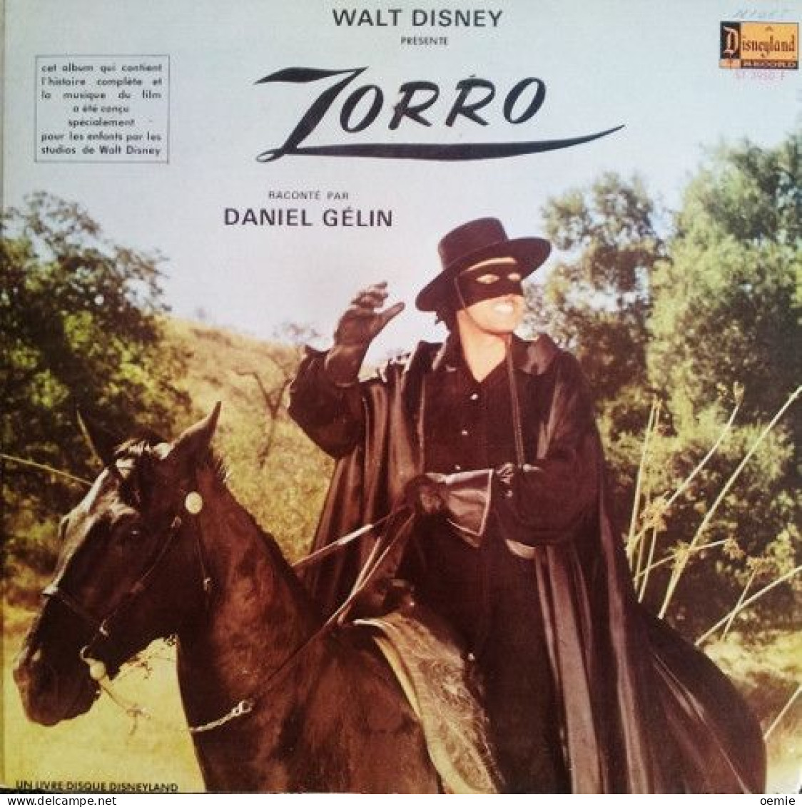 ZORRO °  RACONTE PAR DANIEL GELIN - Bambini