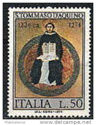 1974 - Italia 1273 San Tommaso ---- - Teologi