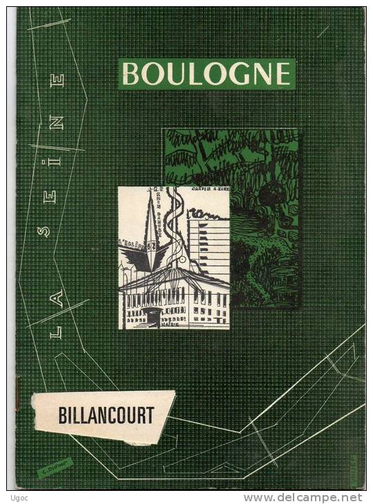 - Petit Guide De 34 Pages Sur BOULOGNE-BILLANCOURT - Année 1964 - 939 - Ile-de-France