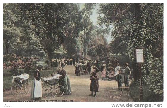 LE HAVRE ( Les Allees Du Square St .roch ) - Square Saint-Roch