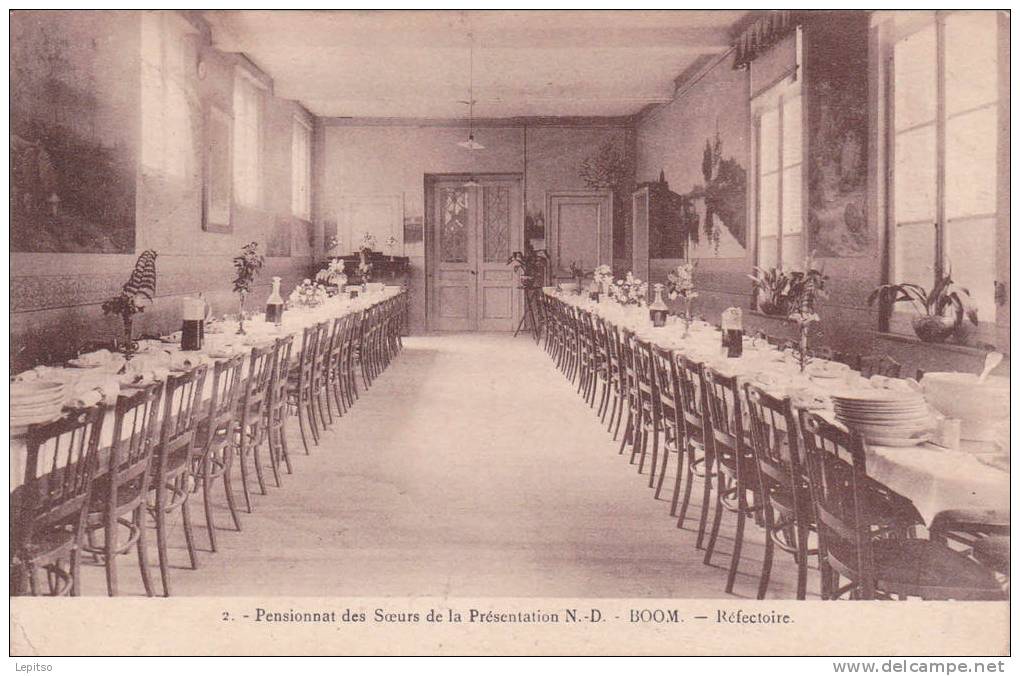 BOOM  Pensionnat Des Soeurs De La Présentation N.D.   Réfectoire  Nr 2    1926 - Boom