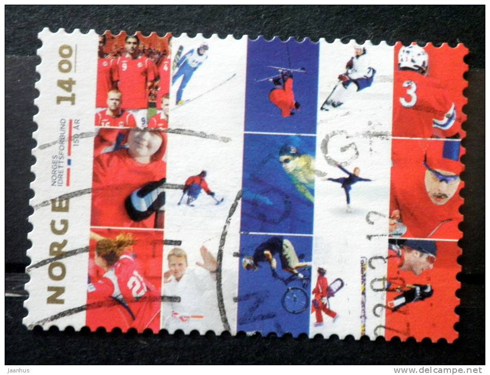 Norway - 2011 - Mi.nr.1743 - Used - 150 Years Norwegian Sports Federation - Self-adhesive - Used Stamps