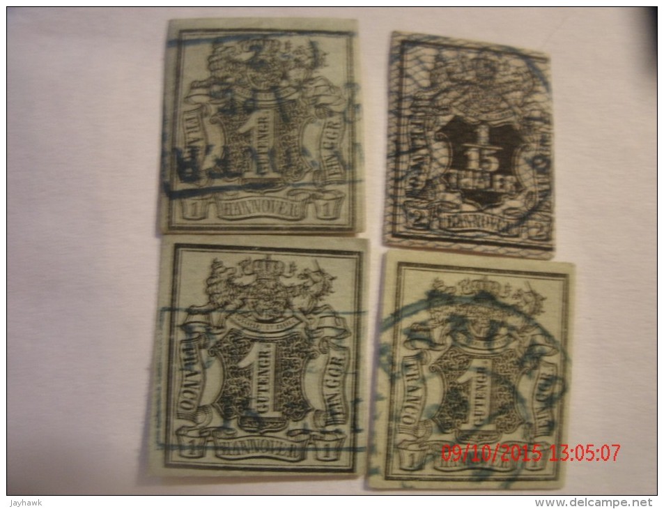 HANOVER, SCOTT# 2,2,2a,13, USED - Hanovre