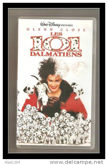 CASSETTE VIDEO FILM "101 DALMATIENS" OCCASION - Verzamelingen, Voorwerpen En Reeksen