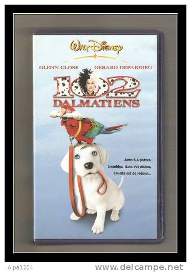 CASSETTE VIDEO FILM "102 DALMATIENS" OCCASION - Konvolute