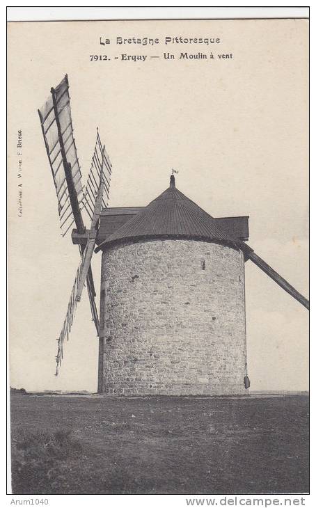 ERQUY : Le Moulin à Vent - Peu Courant - Erquy