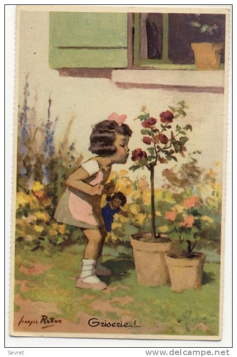 REDON. - Thème Enfants ( Série 1939) N° 5 Griserie - Redon