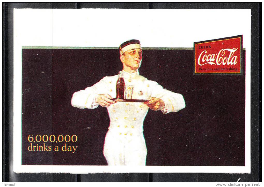 Autoadesivo   " Coca  Cola " - Edizione Panini - Sonstige & Ohne Zuordnung