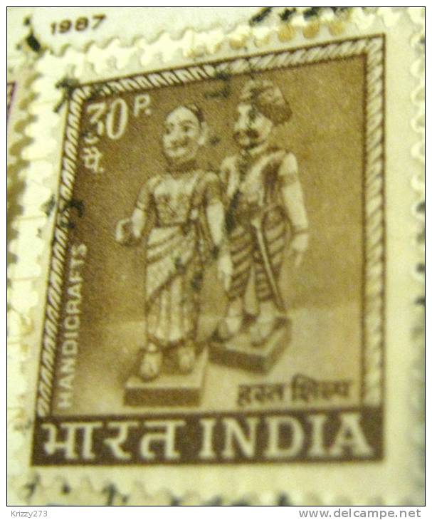 India 1965 Handicrafts 30p - Used - Used Stamps