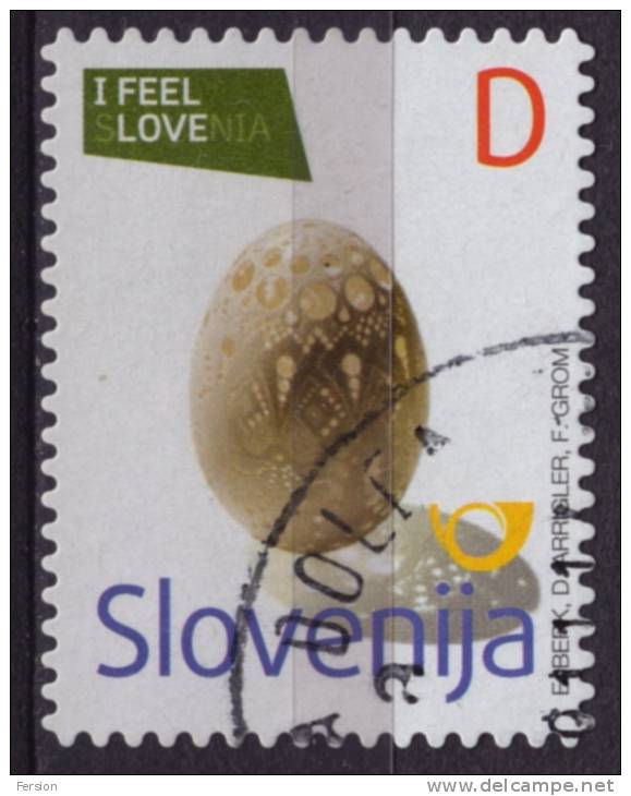 2011  - Slovenia - EASTER EGG - Easter