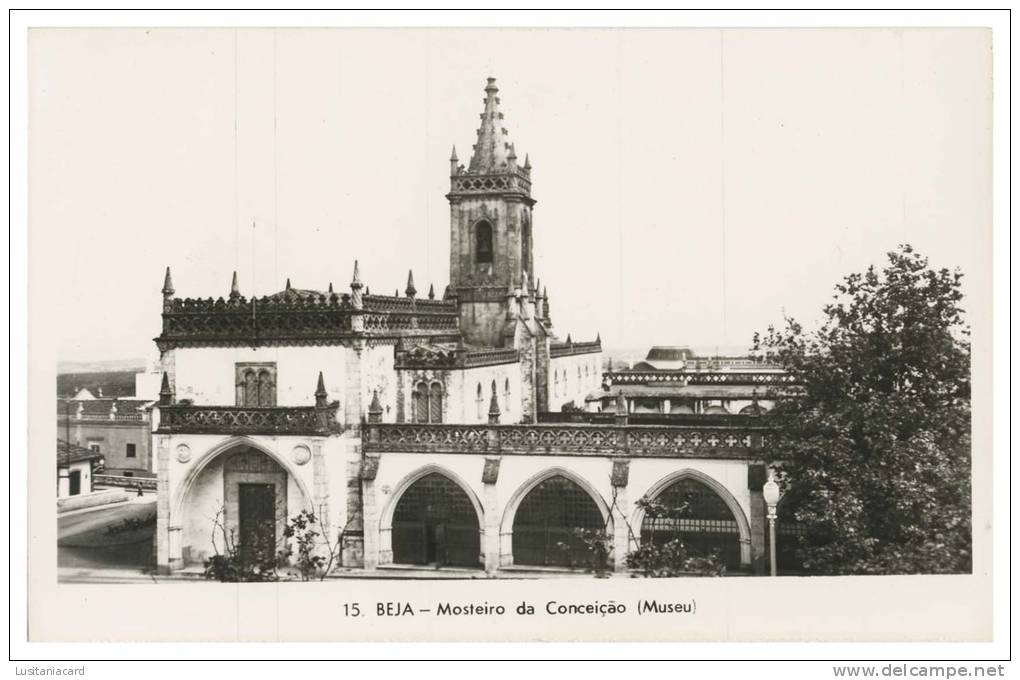 BEJA -  Mosteiro Da Conceição - Museu (Ed. Pap. Correia, Nº 15) Carte Postale - Beja