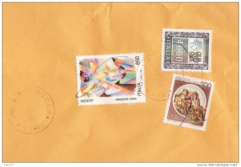 COMMEMORATIVI  /  Cover _ Lettere Raccomandata -  Lire 850 + Altro - 1991-00: Storia Postale