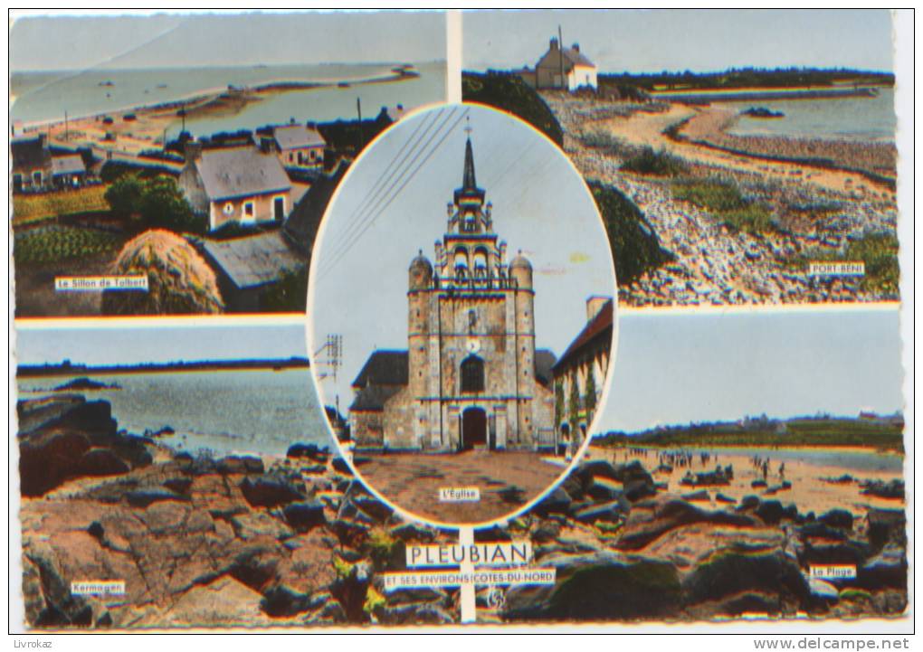 Côtes Du Nord, Côtes D´Armor (22), Pleubian, Sillon De Talbert, Port-Béni, Kermagen, L´église, Ed. Les Tirages Modernes - Pleubian