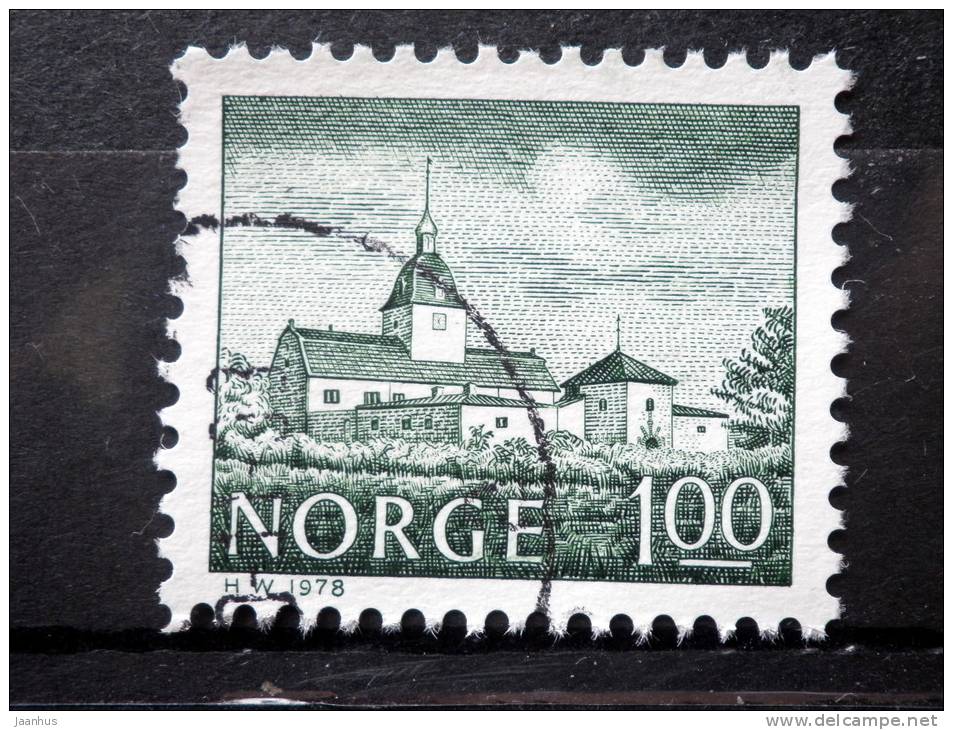 Norway - 1978 - Mi.nr.766 - Used - Constructions - Estate Austråt In The Province Of Sør-Trøndelag- Definitives - - Oblitérés