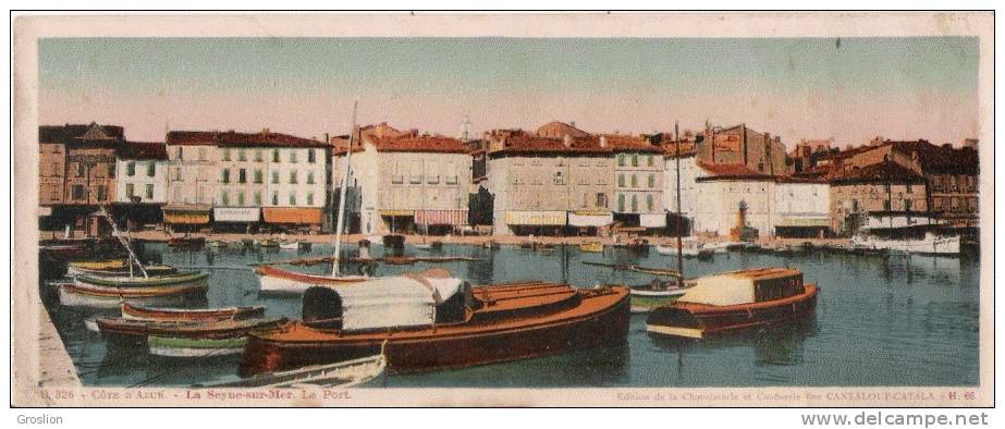 LA SEYNE SUR MER 326 LE PORT (CPA LONGUE) - La Seyne-sur-Mer