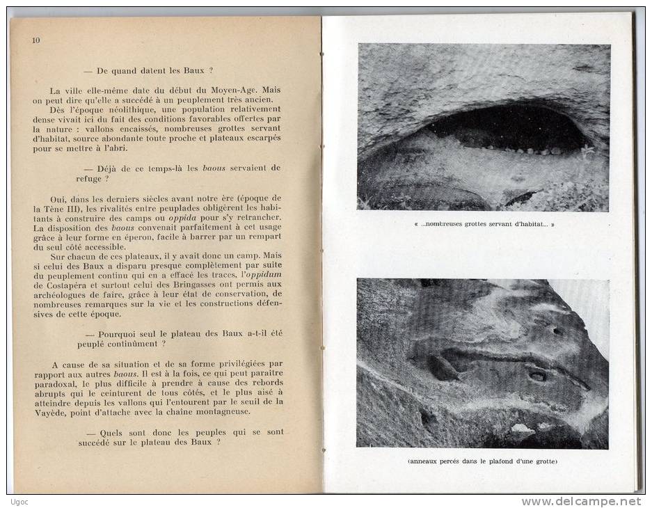 - 13 - Livre De 85 Pages, LES BAUX Par Jean Emile REYNAUD - Nombreuses Illustrations - 944 - Provence - Alpes-du-Sud