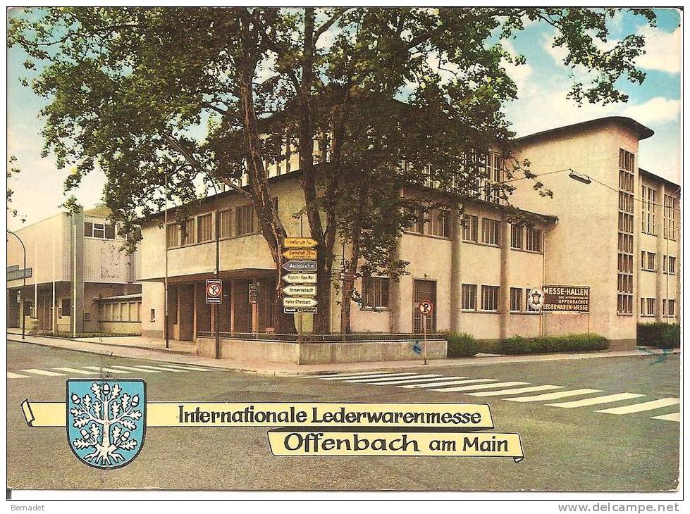 OFFENBACH  ..  INTERNATIONALE LEDERWARENMESSE - Offenbach