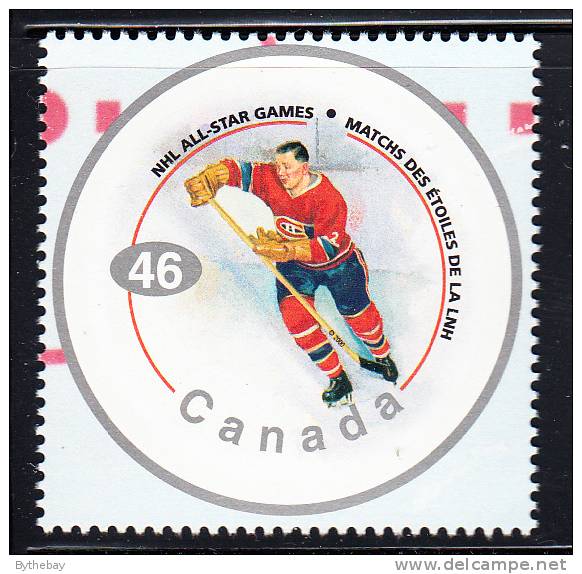 Canada MNH Scott #1838d 46c Doug Harvey - NHL All Stars - Unused Stamps