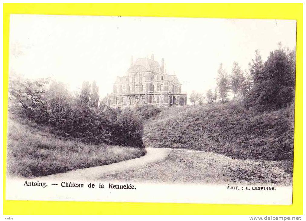 * Antoing (Hainaut - Henegouwen - La Wallonie) * (Edit: E. Lespinne) Chateau De La Kennelée, Kasteel, Old, CPA - Antoing