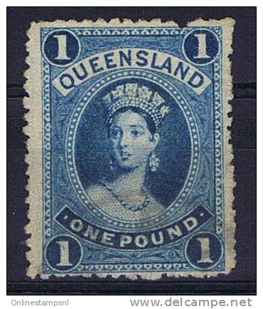 Queensland Mi 127A , 1907, Irregular Perforation - Usados