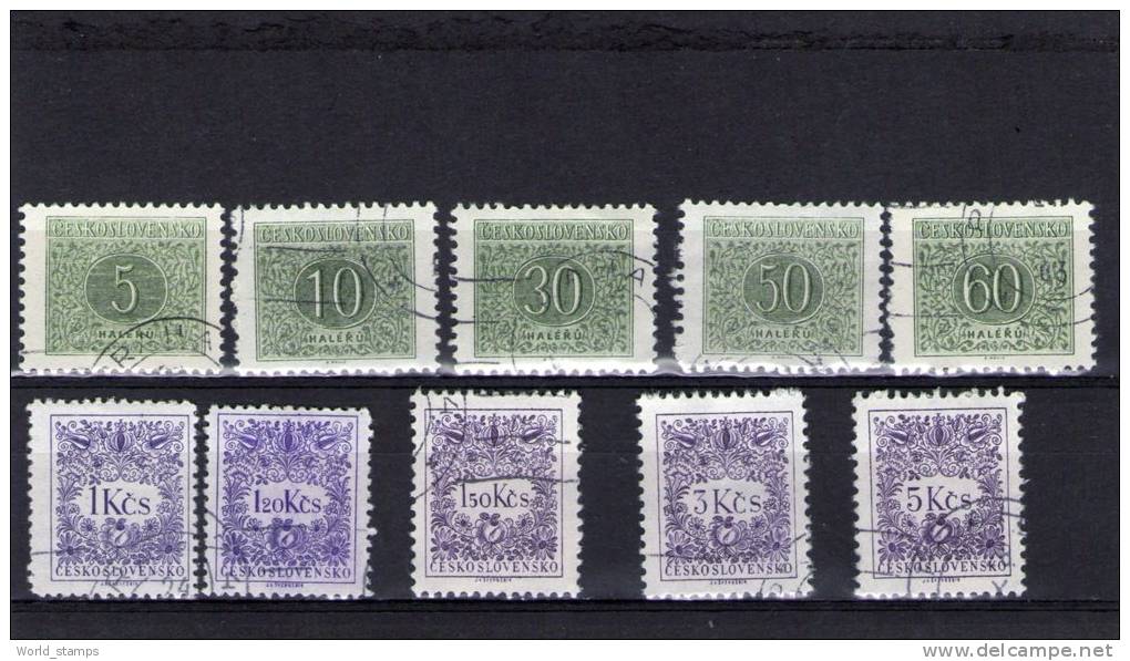 TCHECOSLOVAQUIE 1963 TAXE O - Timbres-taxe