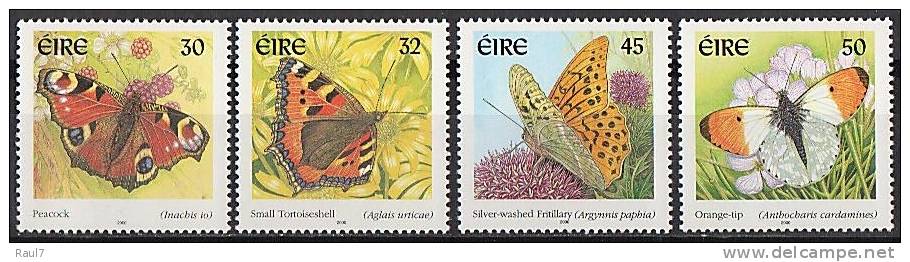IRLANDE 2000 - Faune, Papillons - 4v Neuf // Mnh - Unused Stamps