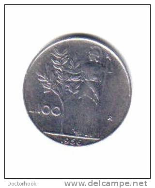 ITALY   100  LIRE  1956 (KM # 96) - 100 Lire