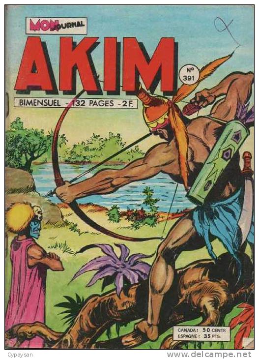 AKIM N° 391  BE MON JOURNAL 11-1975 - Akim