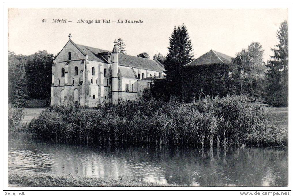 Cpa 95 - Mériel - Abbaye Du Val - La Tourelle - Meriel