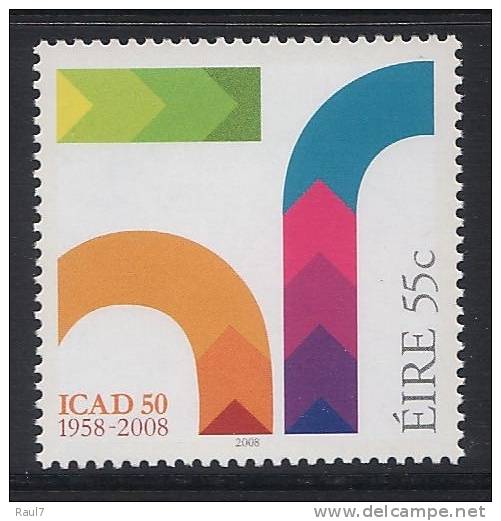 IRLANDE 2008 - 50e Ann ICAD, Institut De Créativité Et Design - 1v Neuf // Mnh - Unused Stamps